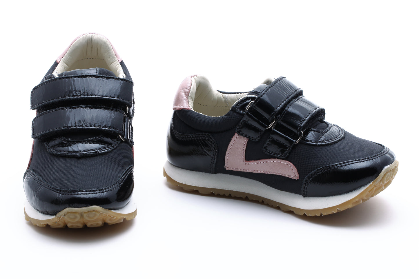 JUMP BLACK NYLON/ PATENT BLACK